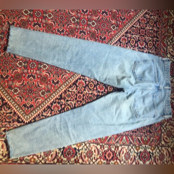 COPY - Moussy Vintage True Indigo Used Tapered-HI Light Blue size 27 - Picture 4 of 12